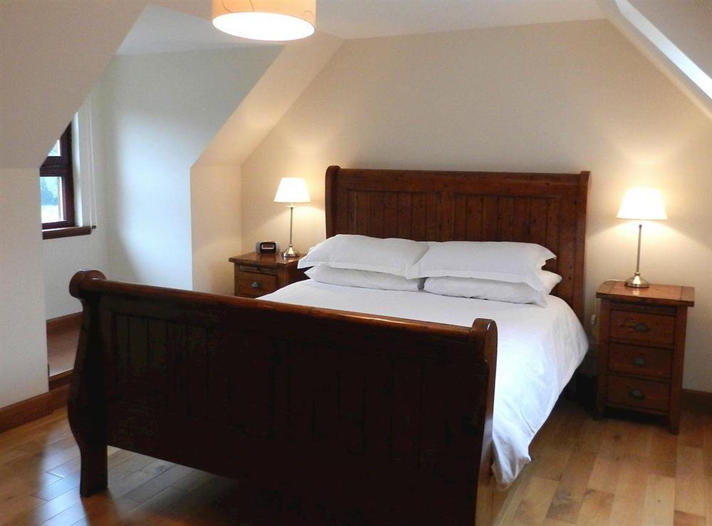 Double bedroom at The Old Manse in Lochranza, Isle of Arran, Scotland