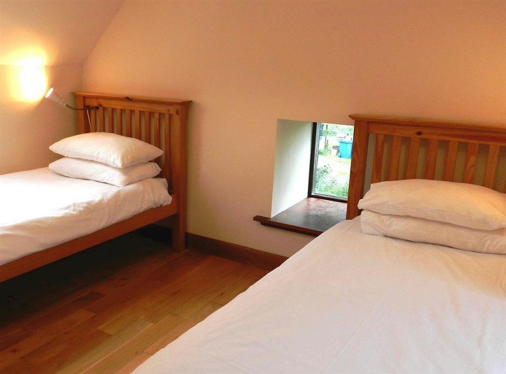 Twin bedroom at The Old Manse in Lochranza, Isle of Arran, Scotland