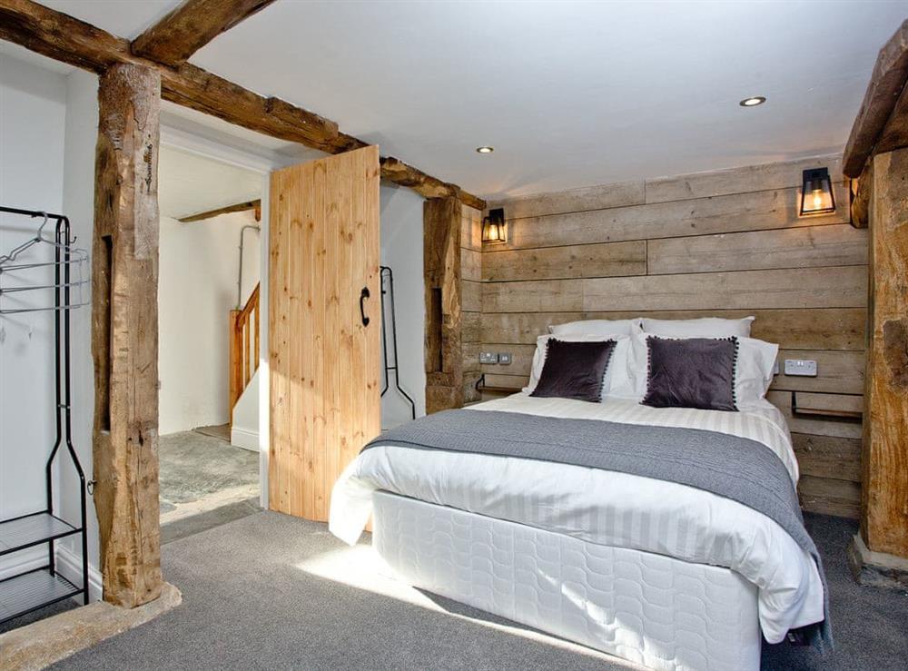 Double bedroom at The Old Mill in Egloskerry, near Launceston, Cornwall