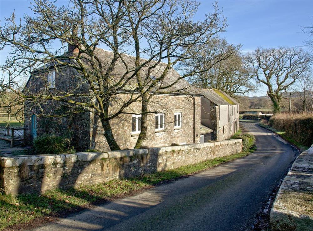 Lovingly converted corn mill at The Old Mill in Egloskerry, near Launceston, Cornwall