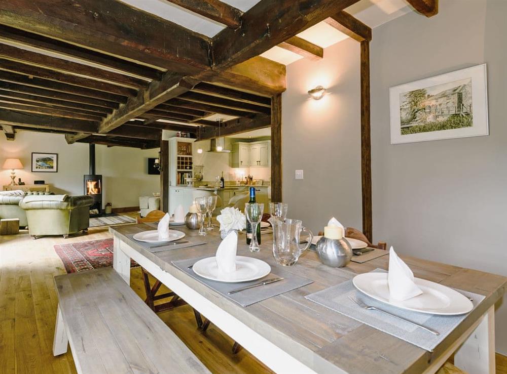 Lovingly restored open plan living space at The Old Mill in Penrith, Cumbria