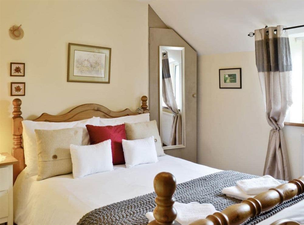 Double bedroom at The Old Mill in Shillingford, near Bampton, Devon