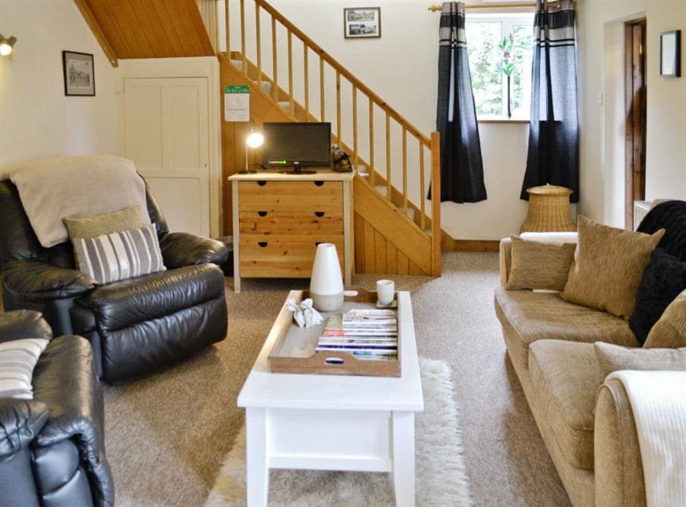 Open plan living/dining room/kitchen at The Old Mill in Shillingford, near Bampton, Devon
