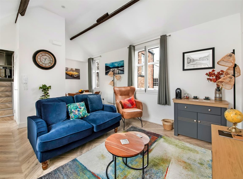 Living area at The Old Mill View in Boroughbridge, North Yorkshire
