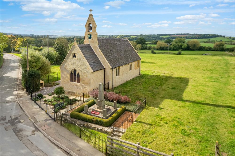 Beautiful countryside surrounds the property at The Old Mission Church, Paxford, near Chipping Campden