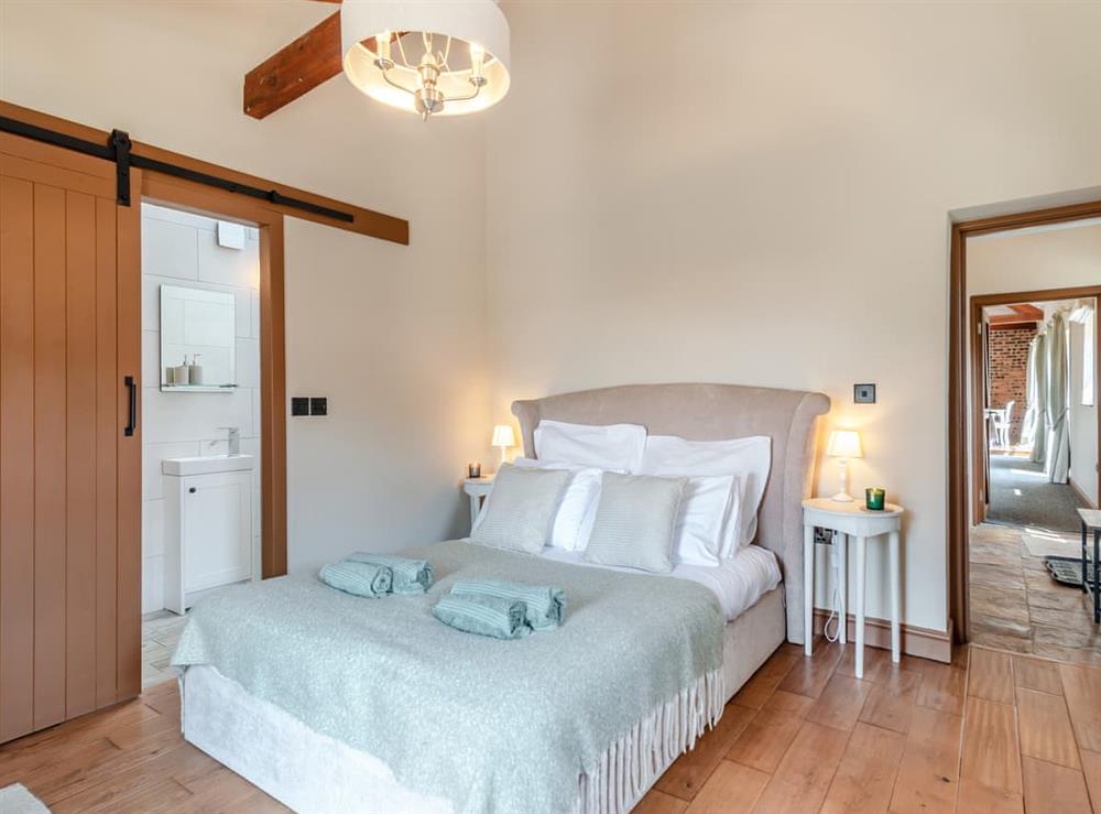 Double bedroom at The Old Moat Barn in Elton, near Stockton-On-Tees, Cleveland