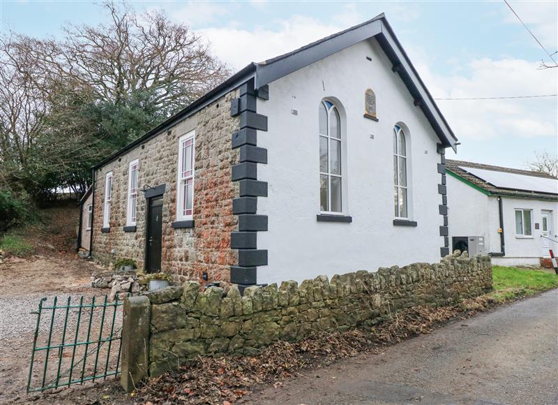 This is the setting of The Old Nant-y-Fflint Chapel