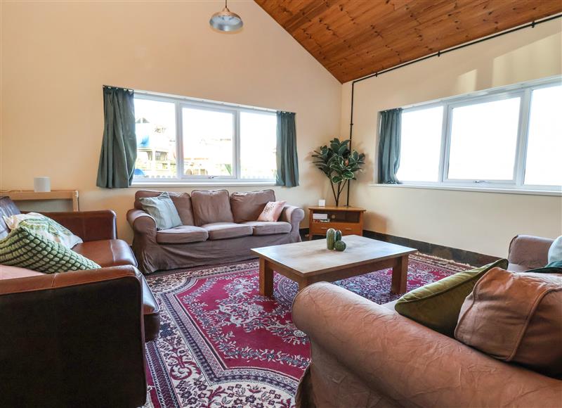 Relax in the living area at The Old Nursery, Willington near Bangor-On-Dee