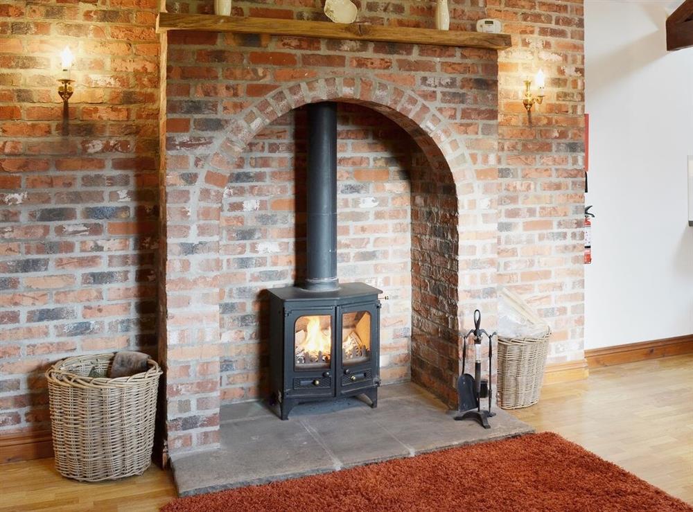 Woodburner at The Old Orchard in Driffield, North Humberside