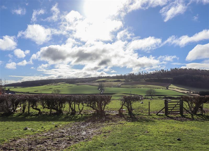Rural landscape at The Old Parlour, Cwm near Dyserth
