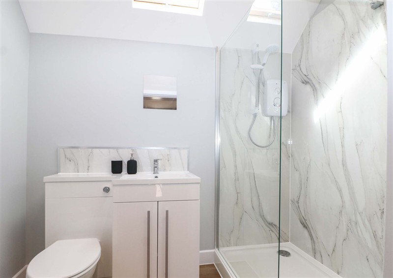 This is the bathroom at The Old Parlour, Durley