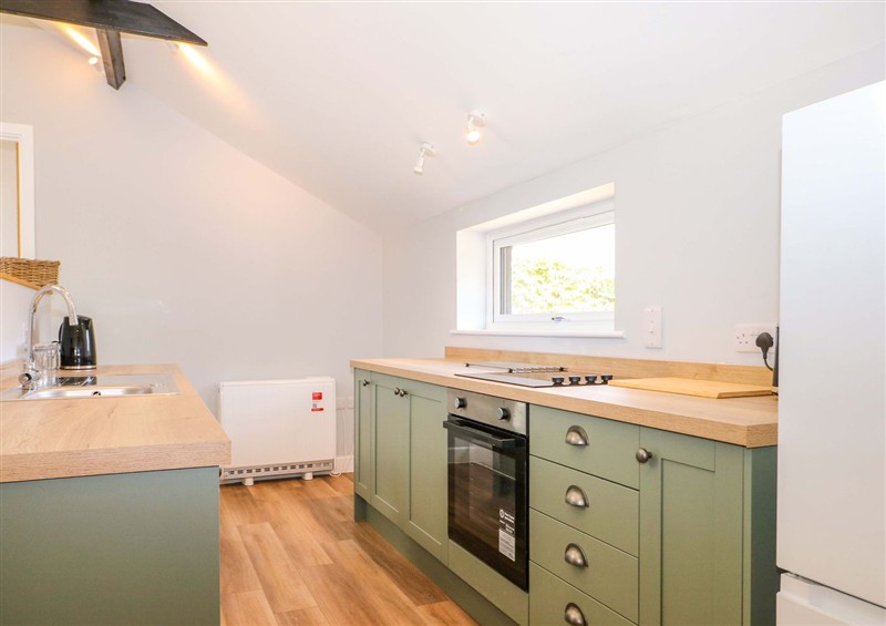 This is the kitchen at The Old Parlour, Durley