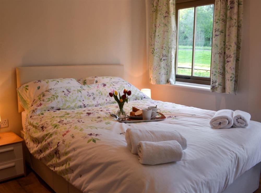 Double bedroom at The Old Parlour in Whatlington, near Battle, Sussex, East Sussex
