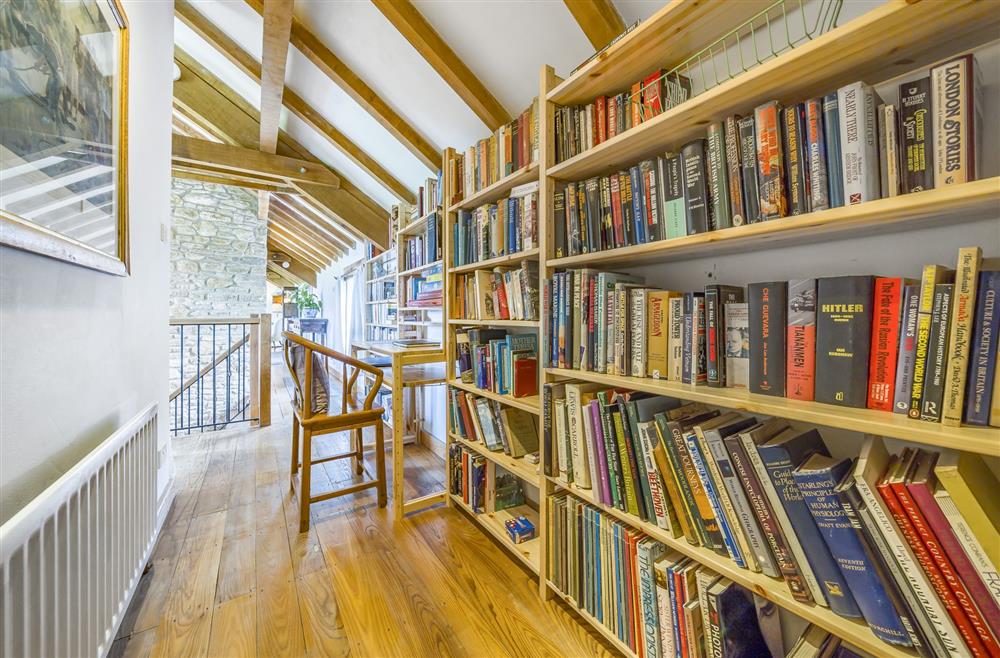 There are plenty of books to choose from if you’re seeking a quiet moment at The Old Piggeries, Burton Bradstock, Bridport