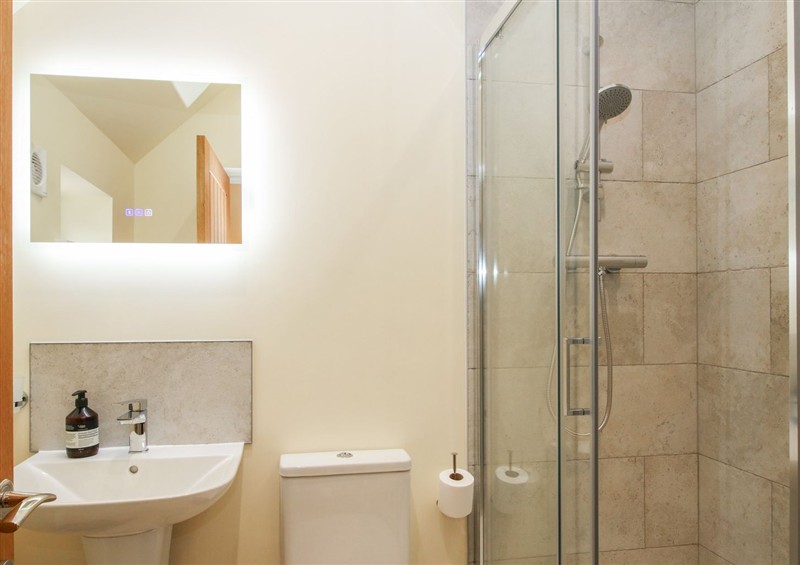 The bathroom at The Old Piggery, Ironbridge