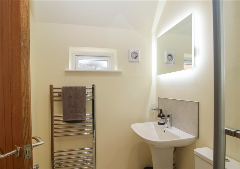 This is the bathroom at The Old Piggery, Ironbridge