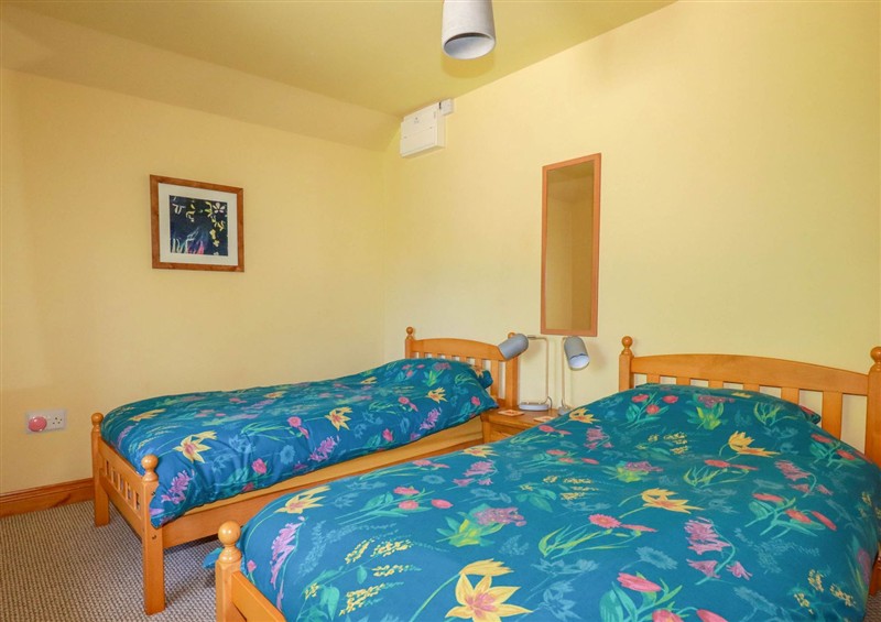 One of the bedrooms at The Old Piggery, Porthtowan