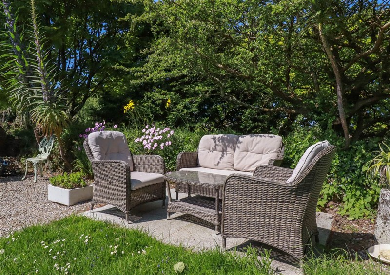 The garden in The Old Piggery at The Old Piggery, Porthtowan