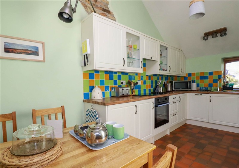 The kitchen at The Old Piggery, Porthtowan