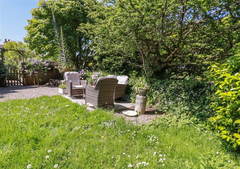 This is the garden at The Old Piggery, Porthtowan