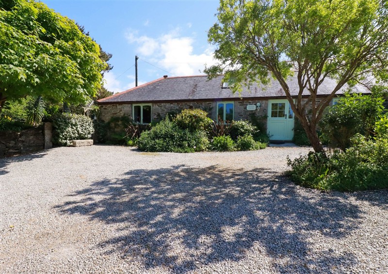 This is the setting of The Old Piggery at The Old Piggery, Porthtowan