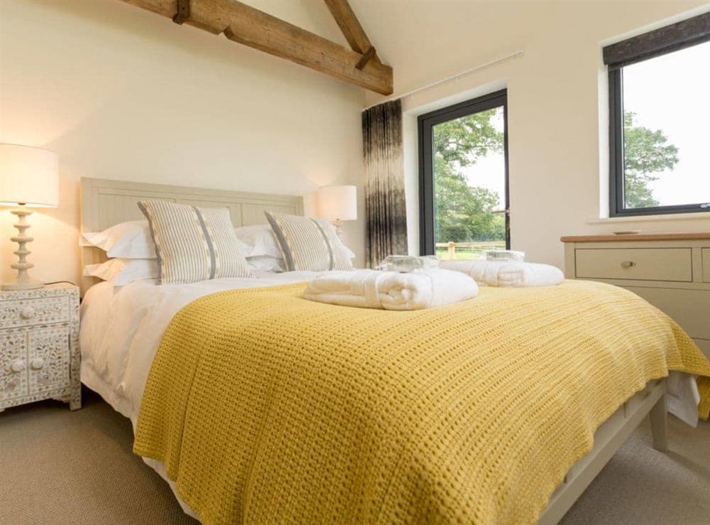 Double bedroom at The Old Piggery in Sidbury, near Sidmouth, Devon