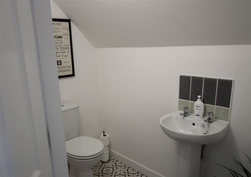 This is the bathroom at The Old Police House, Withernsea