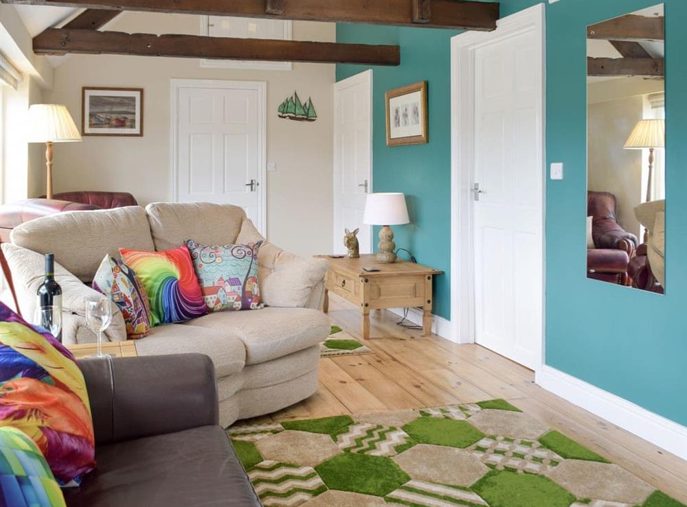 Welcoming living room at The Old Post House in Penffordd, near Narberth, Dyfed