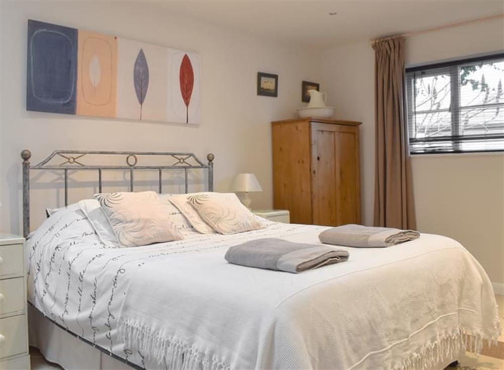Double bedroom at The Old Post Office Annex in Sandhurst, near Cranbrook, Kent