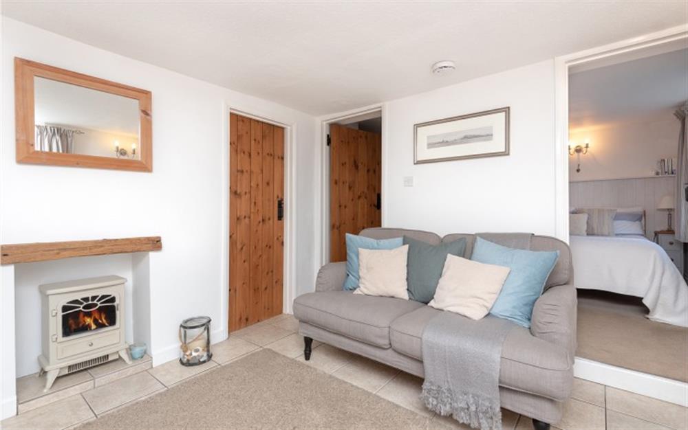 Enjoy the living room at The Old Post Office in Beesands