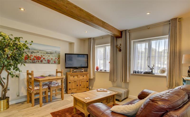 Enjoy the living room at The Old Post Office, Exford