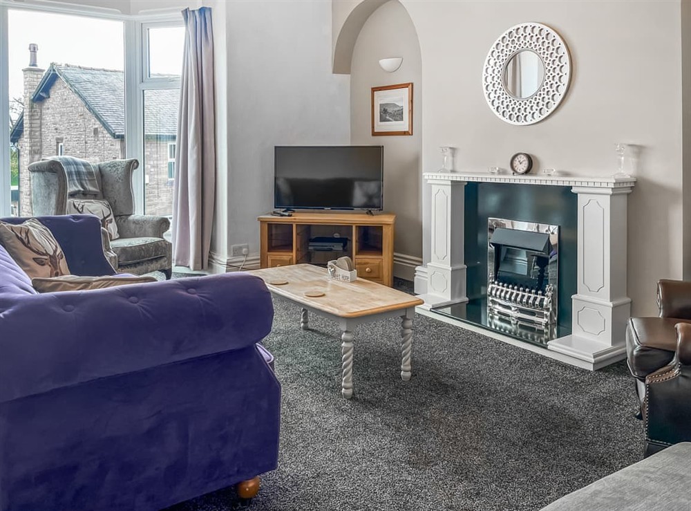 Living room at The Old Post Office in Fence, Lancashire