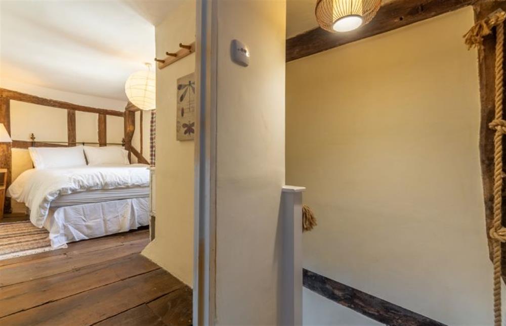 Third bedroom with double bed at The Old Post Office, Higham