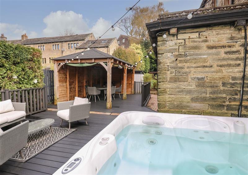 Enjoy the swimming pool at The Old Post Office, Holmfirth