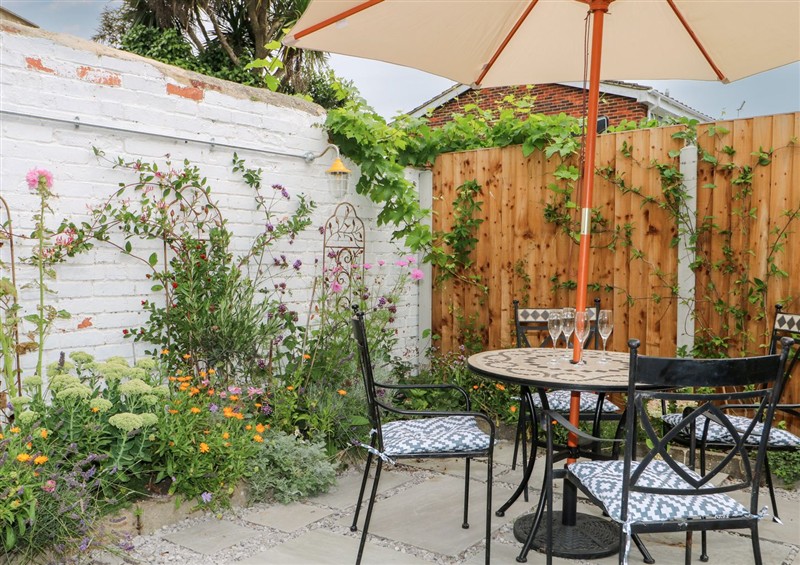 Enjoy the garden at The Old Post Office, Littlehampton