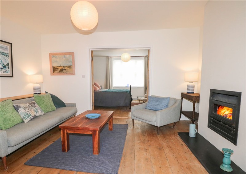 The living room at The Old Post Office, Littlehampton