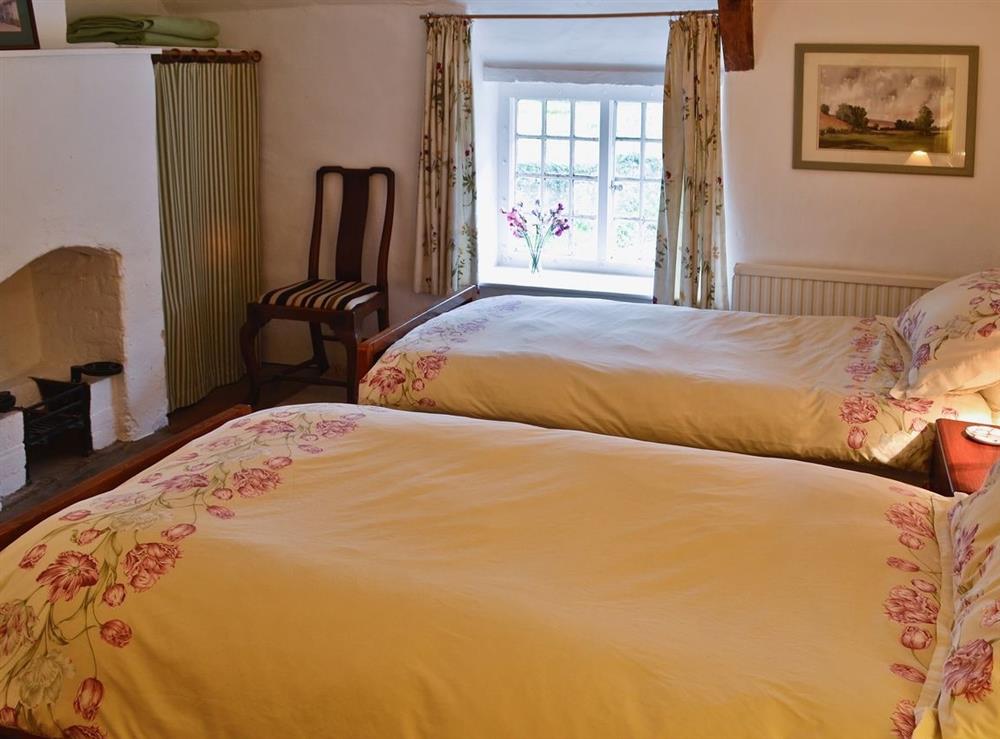 Twin bedroom (photo 2) at The Old Post Office in Lower Bockhampton, Dorset