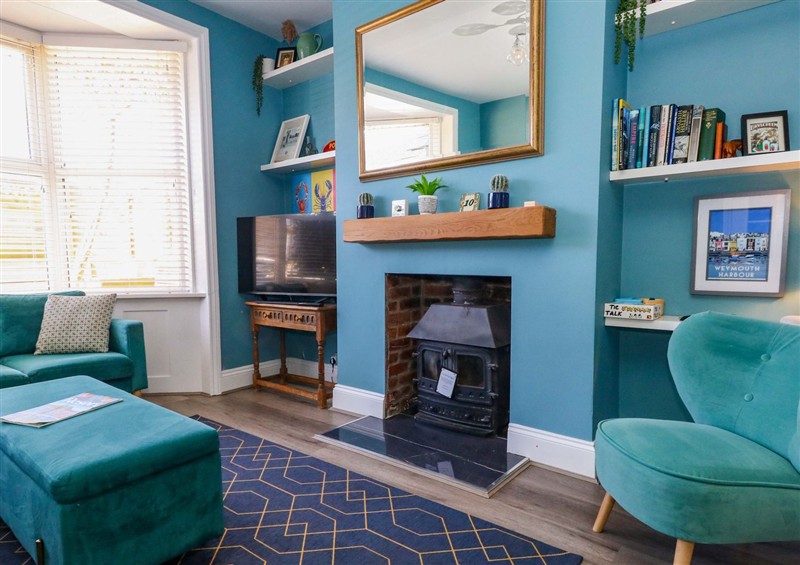 The living area at The Old Post Office, Weymouth