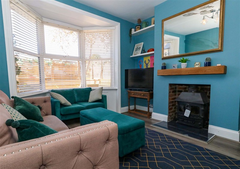 The living room at The Old Post Office, Weymouth