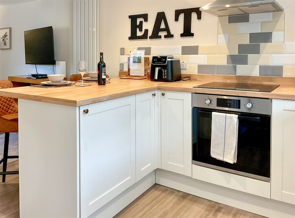 Kitchen at The Old Posthouse Barn in Axbridge, near Weare, Somerset