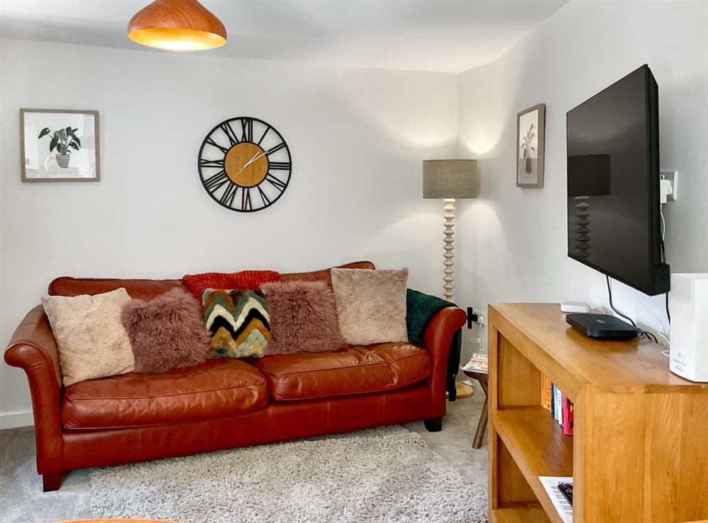 Living area (photo 2) at The Old Posthouse Barn in Axbridge, near Weare, Somerset