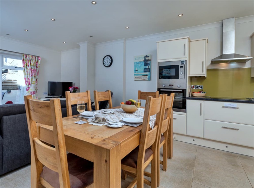 Dining Area at The Old Pottery in Filey, North Yorkshire