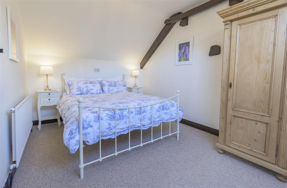 The Master bedroom has a light and airy feel to it at The Old Potting Shed, Kirkbymoorside, York, North Yorkshire