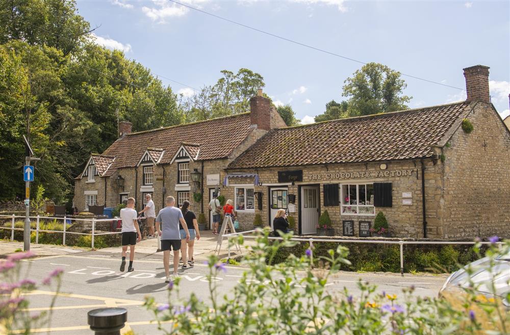 Thornton le Dale is home to the television series Bangers and Cash at The Old Potting Shed, Kirkbymoorside, York, North Yorkshire