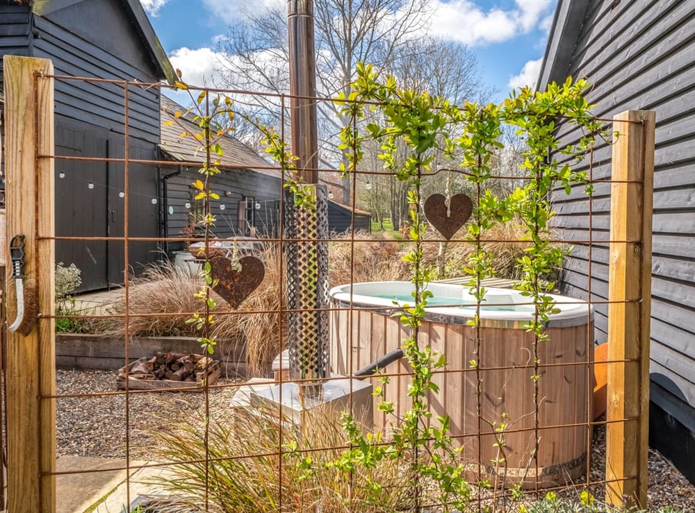 Hot tub (photo 2) at The Old Press in Halesworth, Suffolk