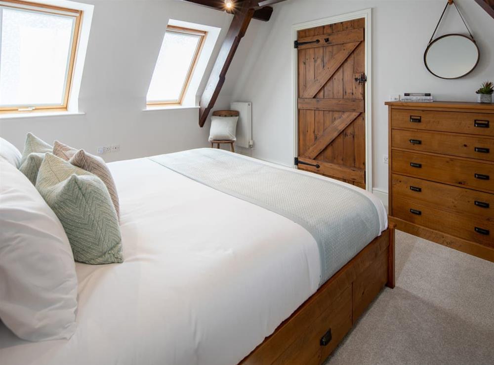 Double bedroom at The Old Reading Room in Kennford, near Exeter, Devon