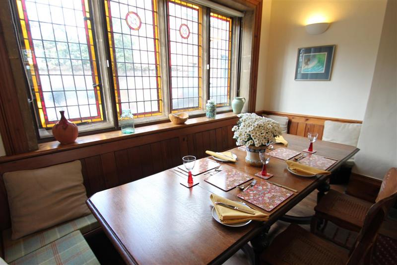 Dining room at The Old Reading Rooms, Wiveliscombe