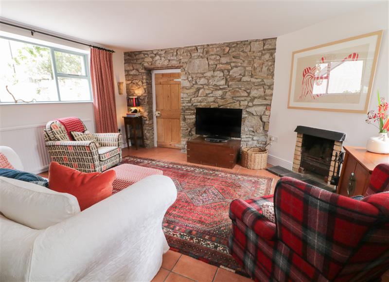 Enjoy the living room at The Old Rectory Coach House, Rathmullan