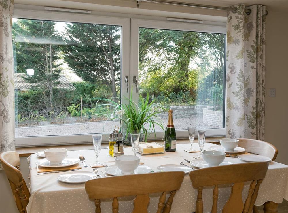 Dining area at The Old Rectory Cottage in Tothill, near Louth, Lincolnshire