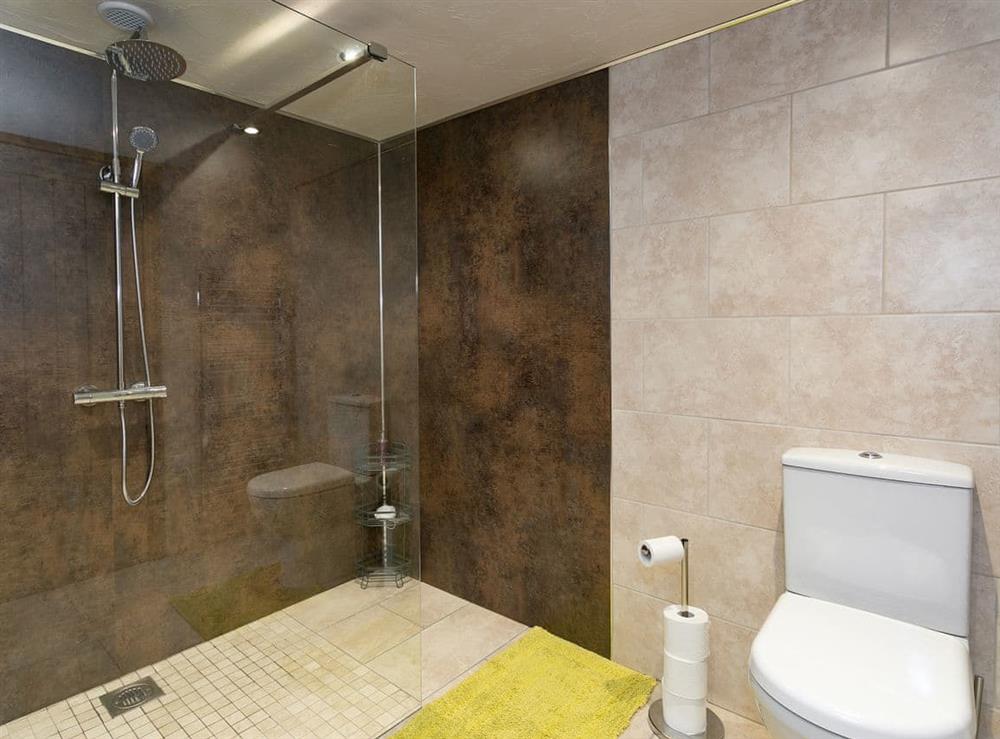 Shower room at The Old Rectory Cottage in Tothill, near Louth, Lincolnshire